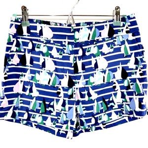 NEW Vineyard Vines Harbor Scene Womens Shorts Sz 2